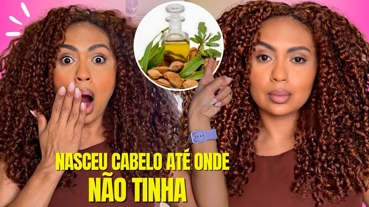 SEU CABELO ESTÁ CAINDO? USE ESSE ÓLEO PARA CRESCER MUITO CABELO CHEIO E GROSSO - Projeto Rapunzel