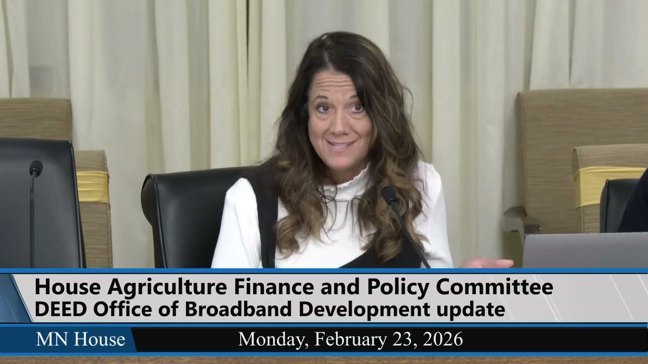 House Agriculture Finance and Policy Committee 2/23/26