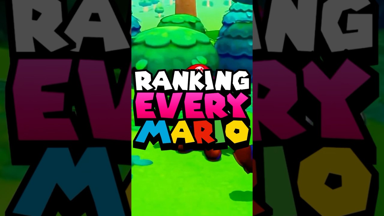 The Mario Design TIER LIST