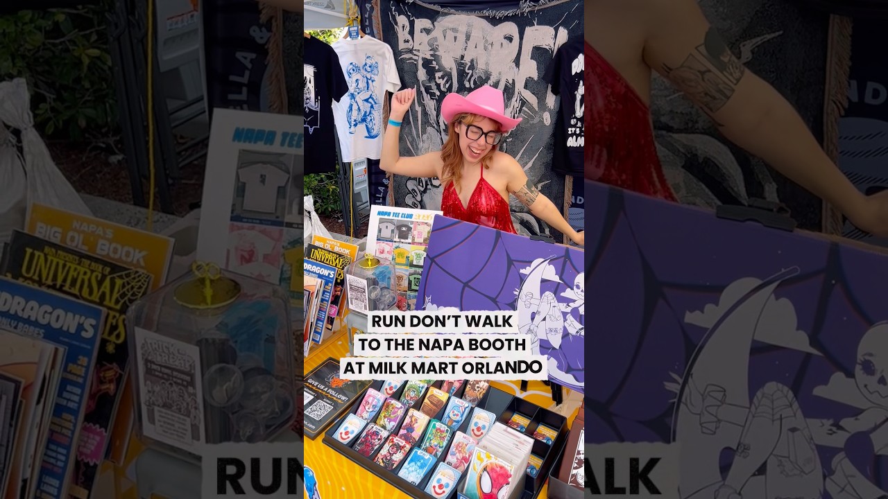 We&rsquo;re here at Milk Mart Orlando today from 12 - 6! Find us at Booth 215 next to Sideward Brewing!