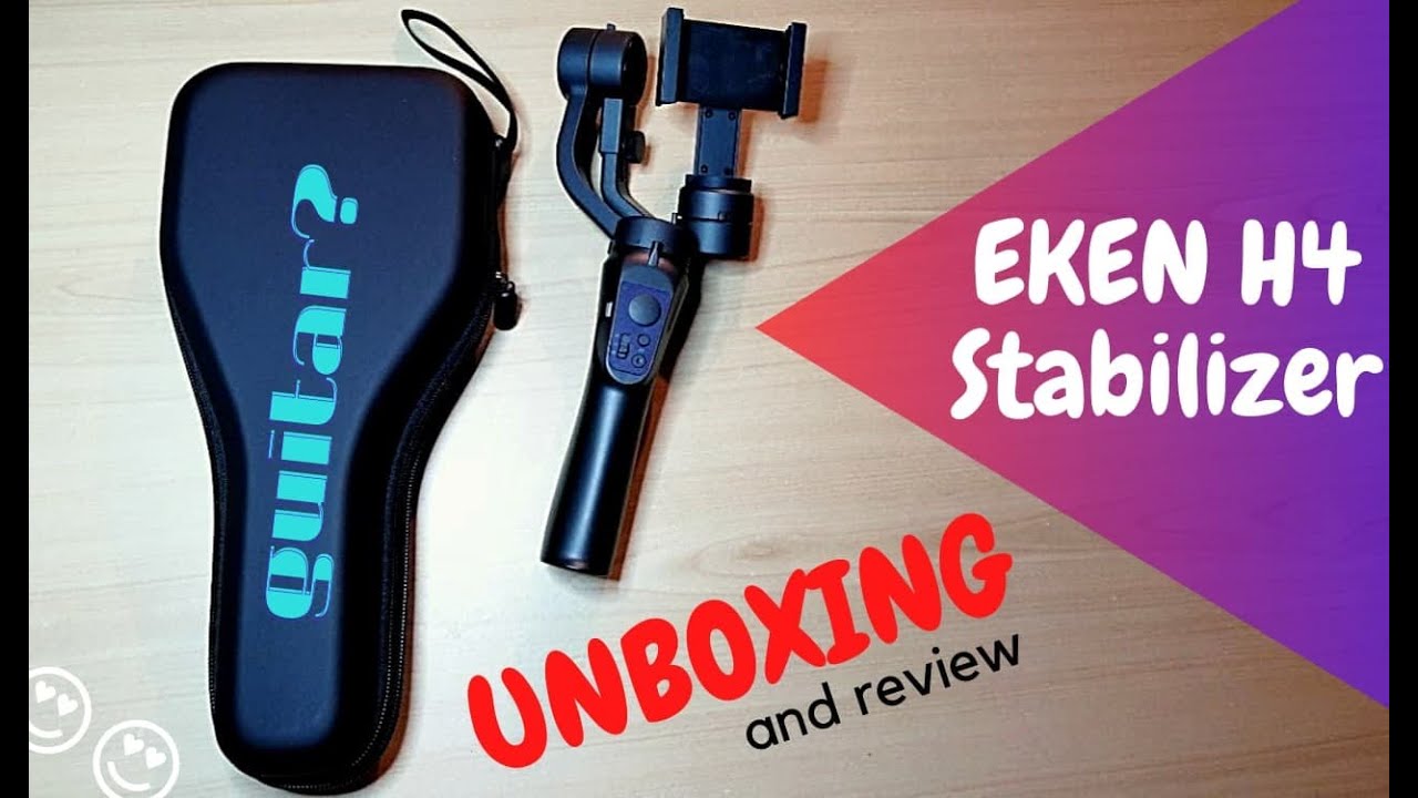 EKEN H4 Stabilizer unboxing and review