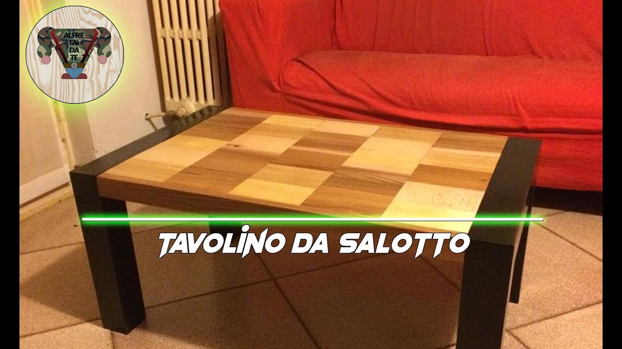 Bellissimo tavolino da salotto a costo zero- Alfre fai da te