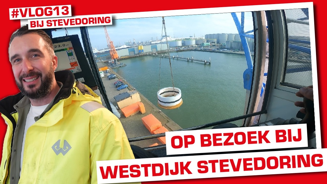 MEGA-KLUS BIJ STEVEDORING: FUNDATIERING LOSSEN & WIJ ZOEKEN JOU!!  #VLOG13