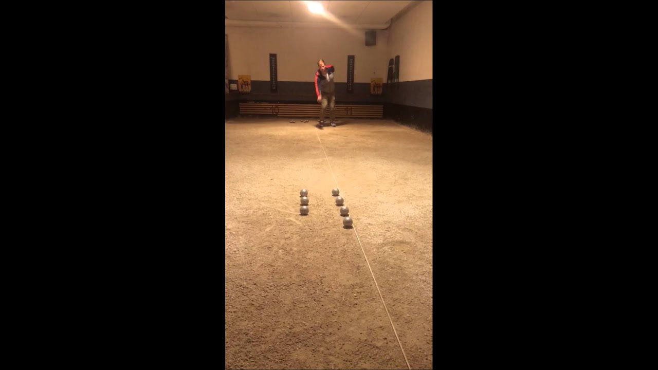 Robin Johansson training day and trickshots in Boule Petanq
