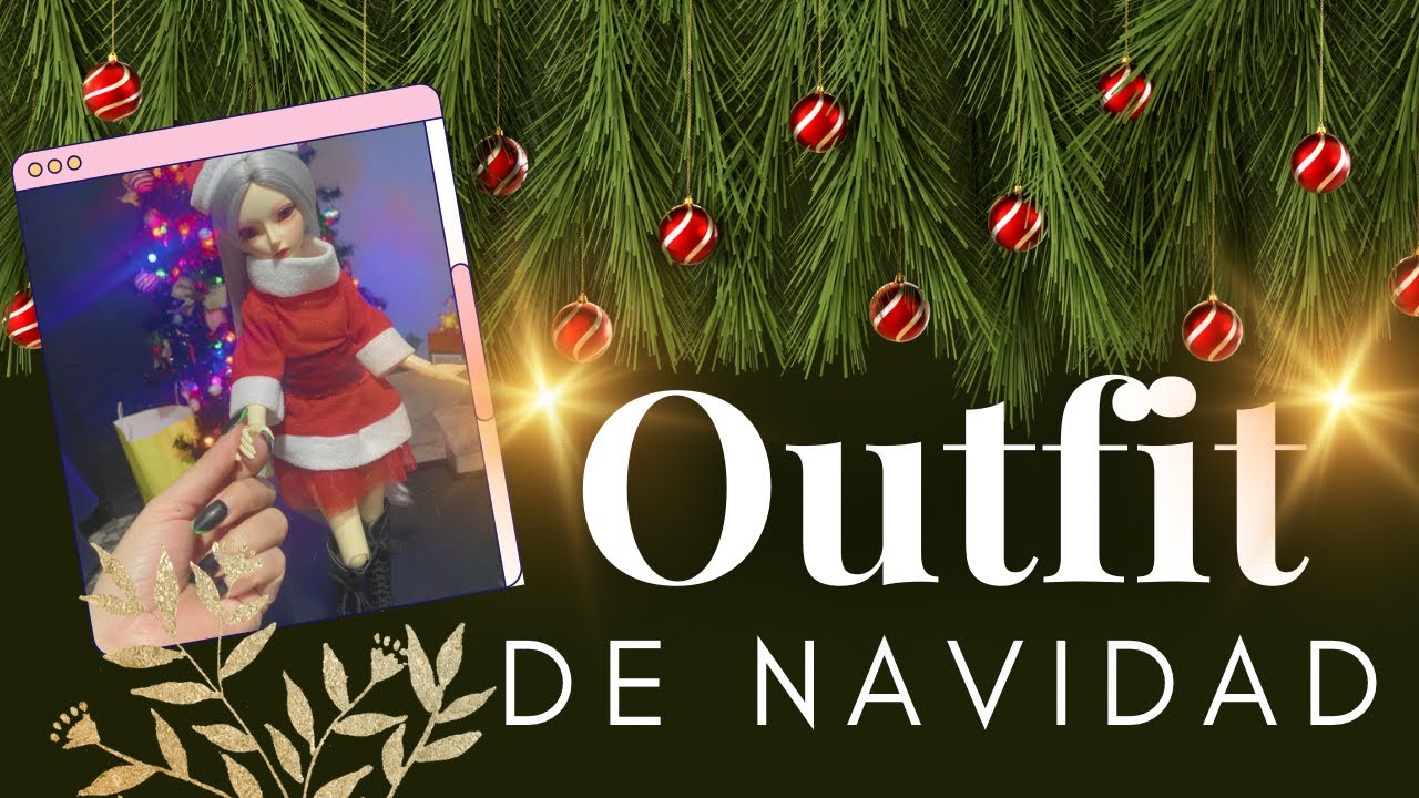 Outfit Navideño para Myin #bjd 