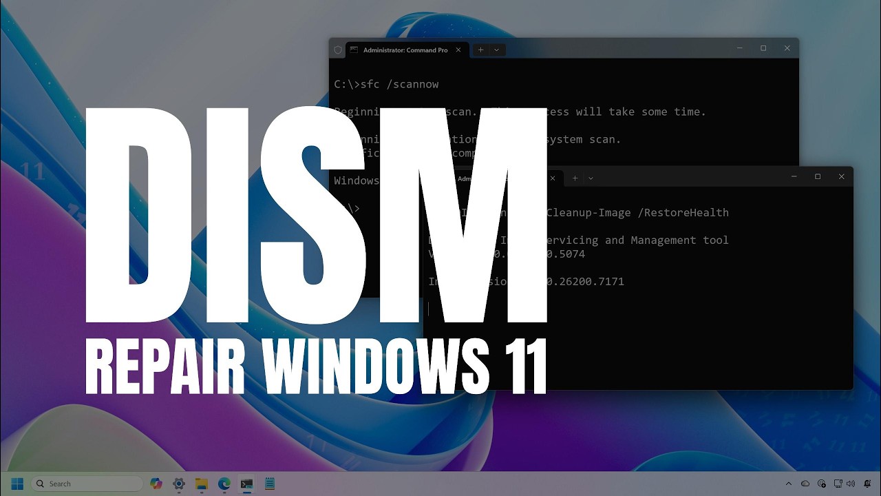 Windows 11: используйте DISM и SFC для быстрого восстановления установки