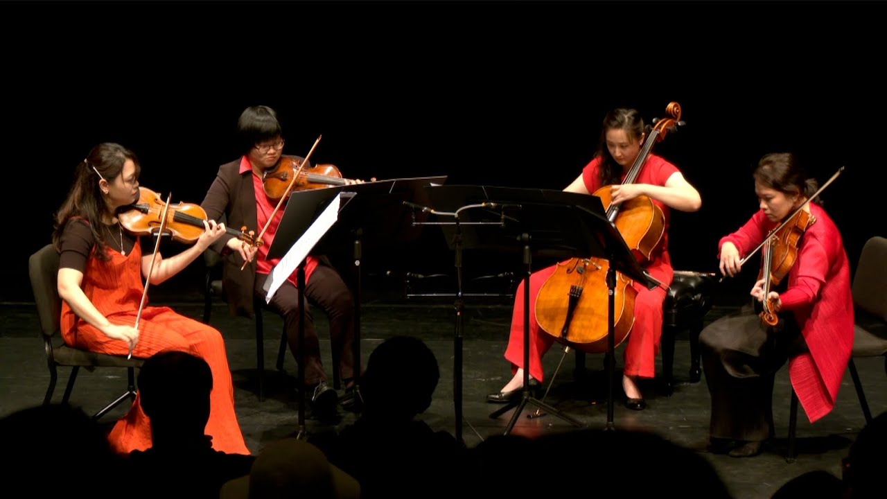 Wei-chih LIU: Resonance of Soaring ⍺ for amplified String Quartet (2024)