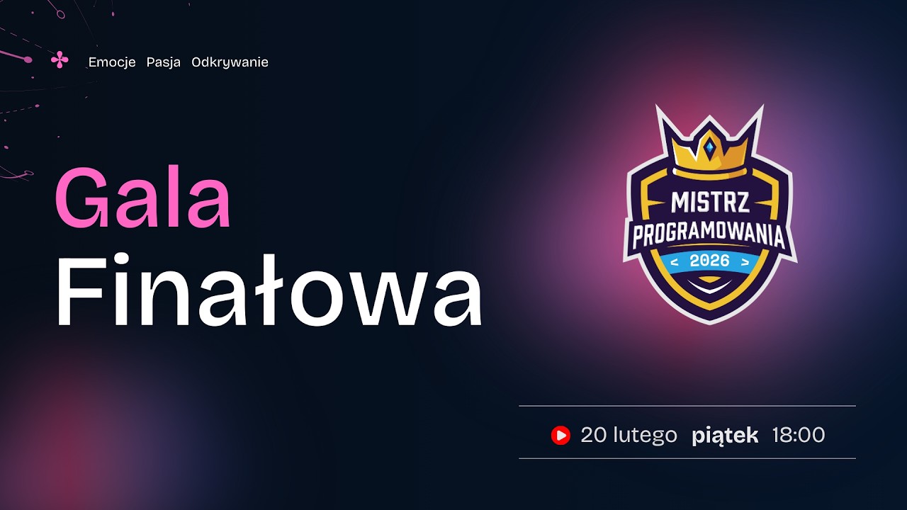 Gala Finałowa - Mistrz Programowania 2026 - Podsumowanie, Laureaci, Nagrody