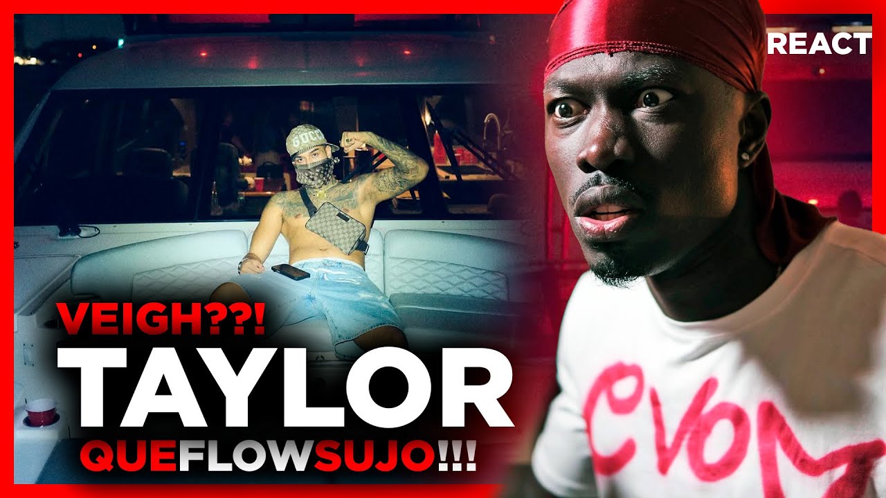 🇬🇼 Dazz | VEIGH - Taylor (Clipe Oficial) [Eu Venci o Mundo]🔥 REACT BR | Trap | Rap | Hip-Hop | Funk