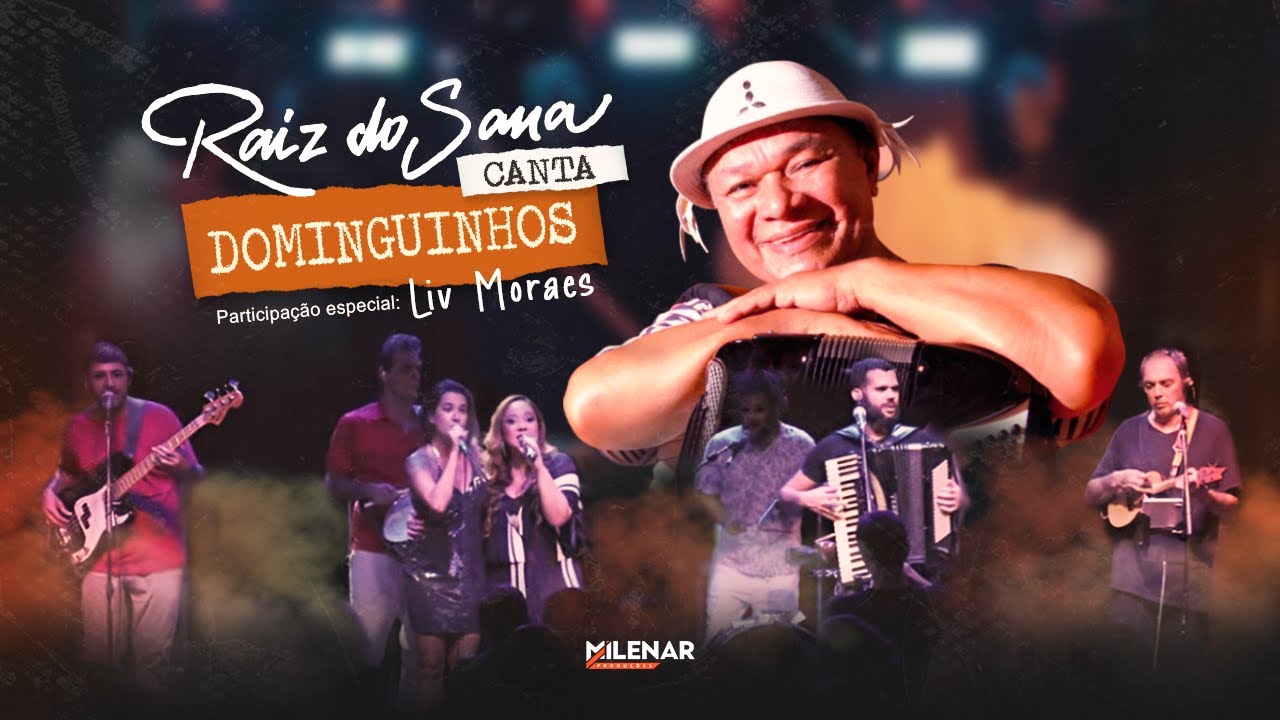 RAIZ DO SANA & LIV MORAES CANTAM DOMINGUINHOS - AO VIVO NO SESC SÃO GONÇALO