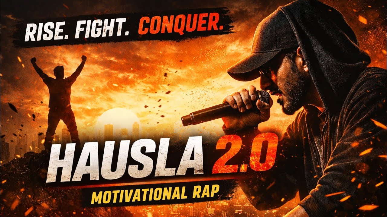 Hausla 2.0 | Official Music Audio | Motivational Hindi Urdu Rap