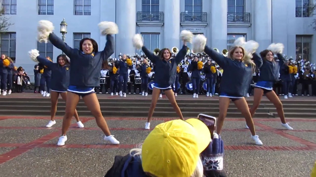 Cal Band Sproul Hall Rally vs. Stanford 2018 Berkeley California (It’s Not a Phase Show!)