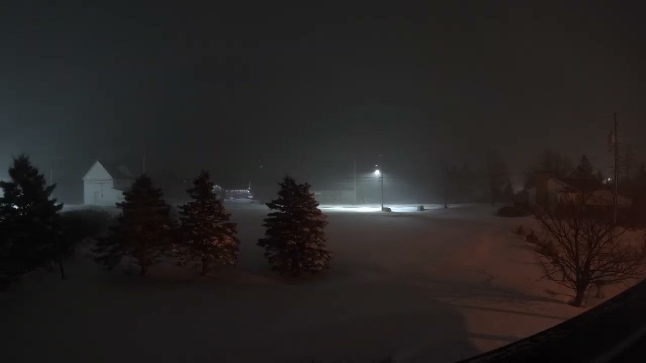 2026 Snow Storm Timelapse