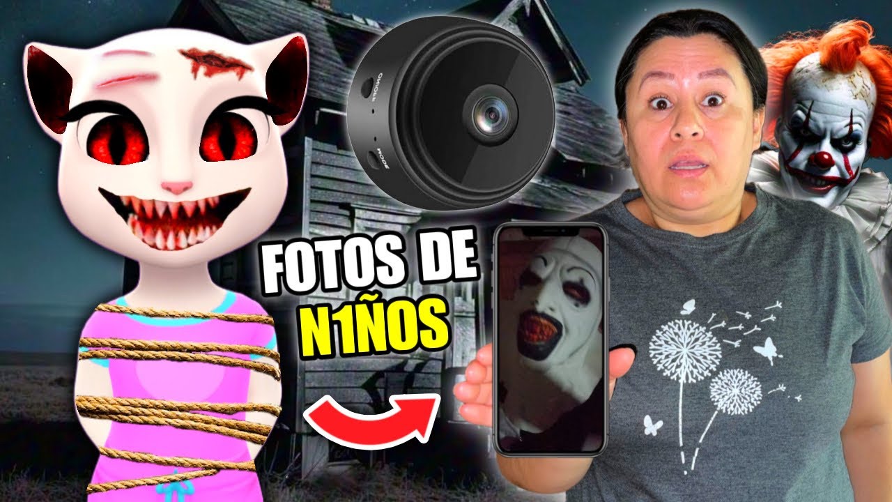 ENCONTRAMOS UNA CAMARA EN CASA DE TALKING ANGELA Y LO QUE VIMOS NOS DEJO ATERRORIZADOS😱
