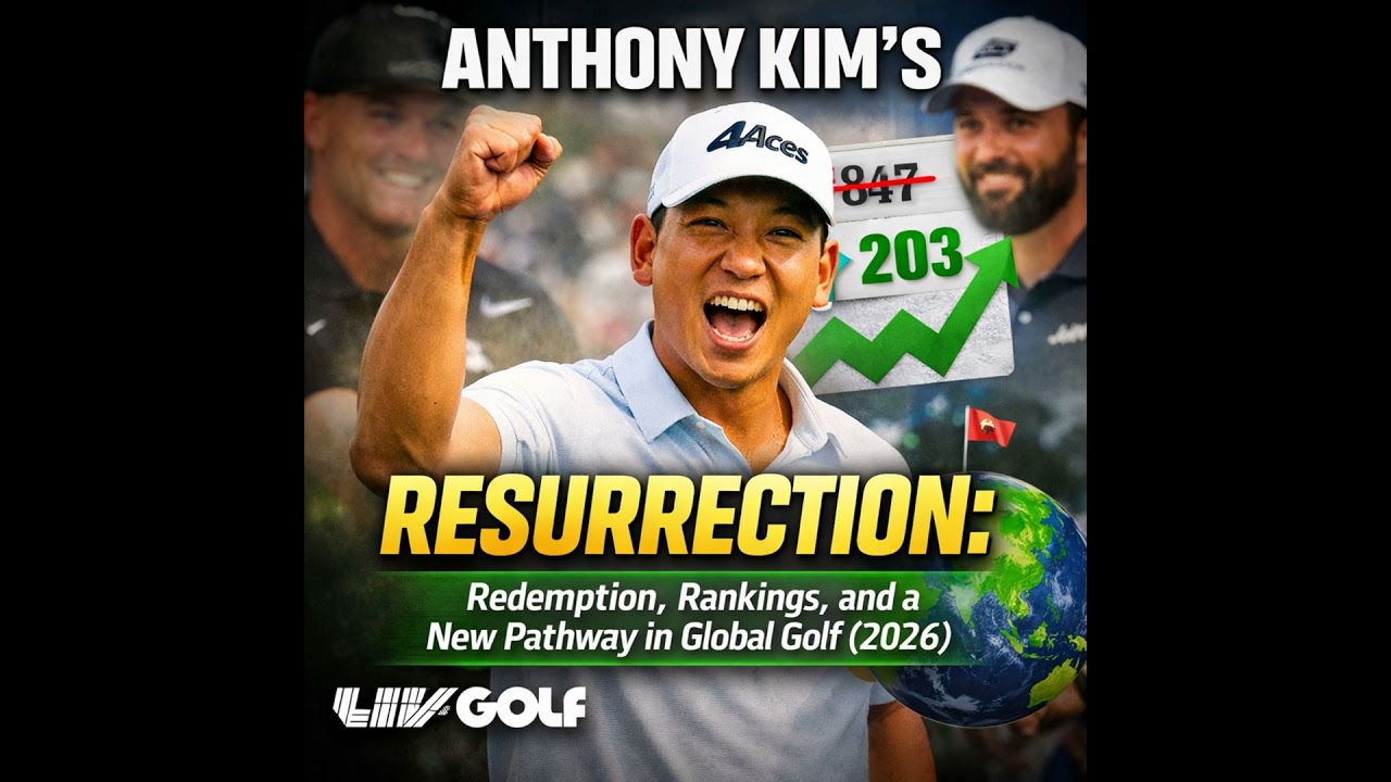 Anthony Kim’s Resurrection: Redemption, Rankings, and a New Pathway in Global Golf (2026)