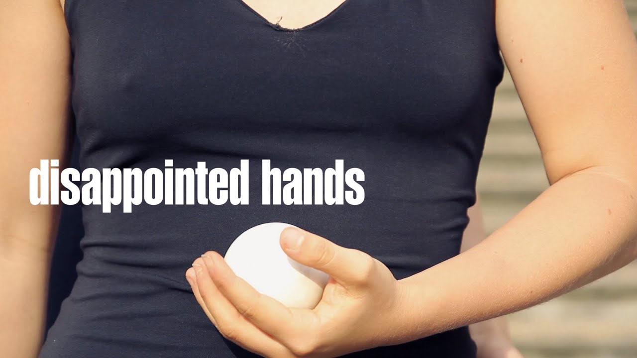 Disappointed hands