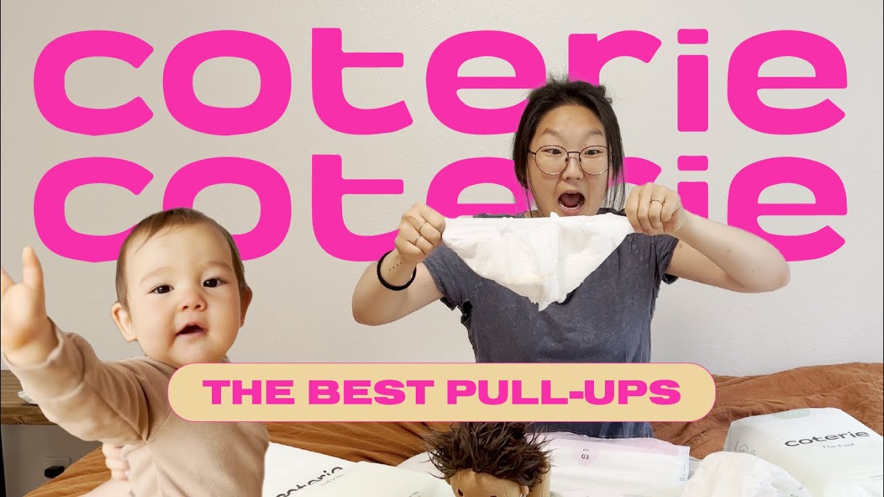 the BEST pull ups + wipes by COTERIE | #coteriebaby
