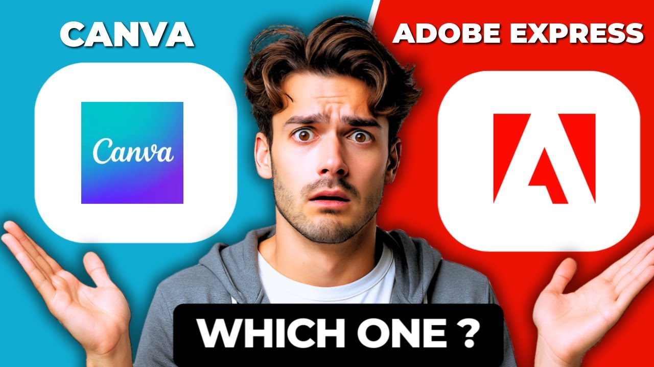 Сравнение Canva и Adobe Express 2025 | Лучший инструмент дизайна для творцов