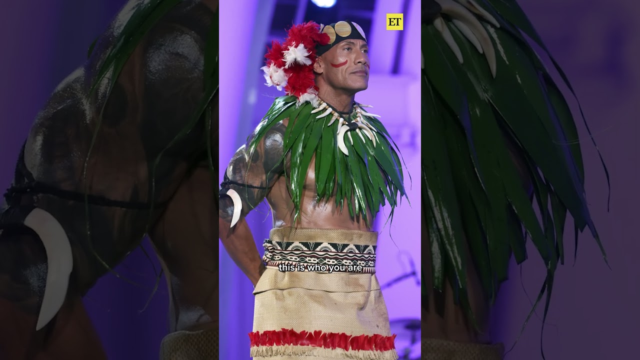 Dwayne Johnson on Representation in Live-Action 'Moana' #dwaynejohnson #moana