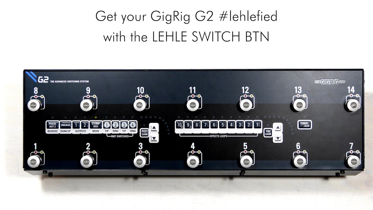 GigRig G2 Foot Switch Replacement