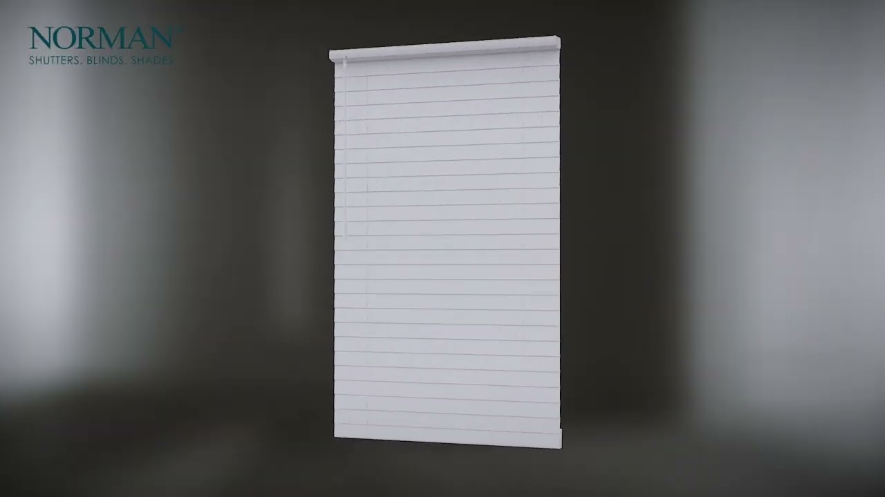 Norman&reg; Ultimate&trade; Cordless Faux Wood Blinds &ndash; Industry&rsquo;s No. 1 Blind Just Got Better