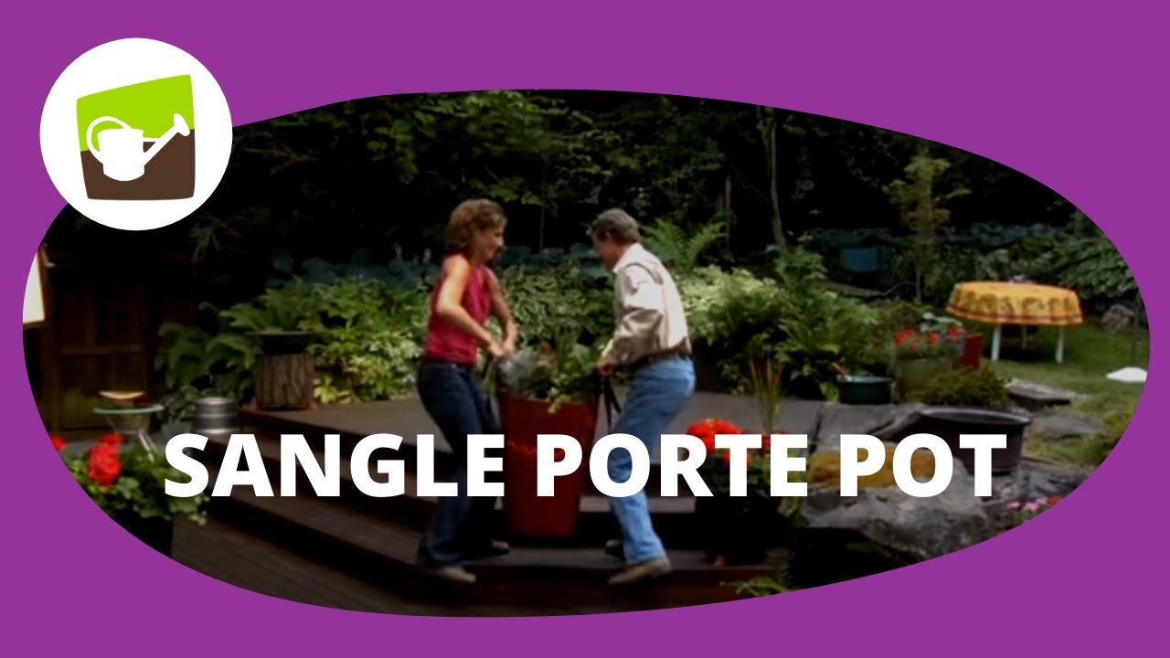 Une sangle porte pot pour porter des charges lourdes sans effort : innovation chez Jardin et Saisons