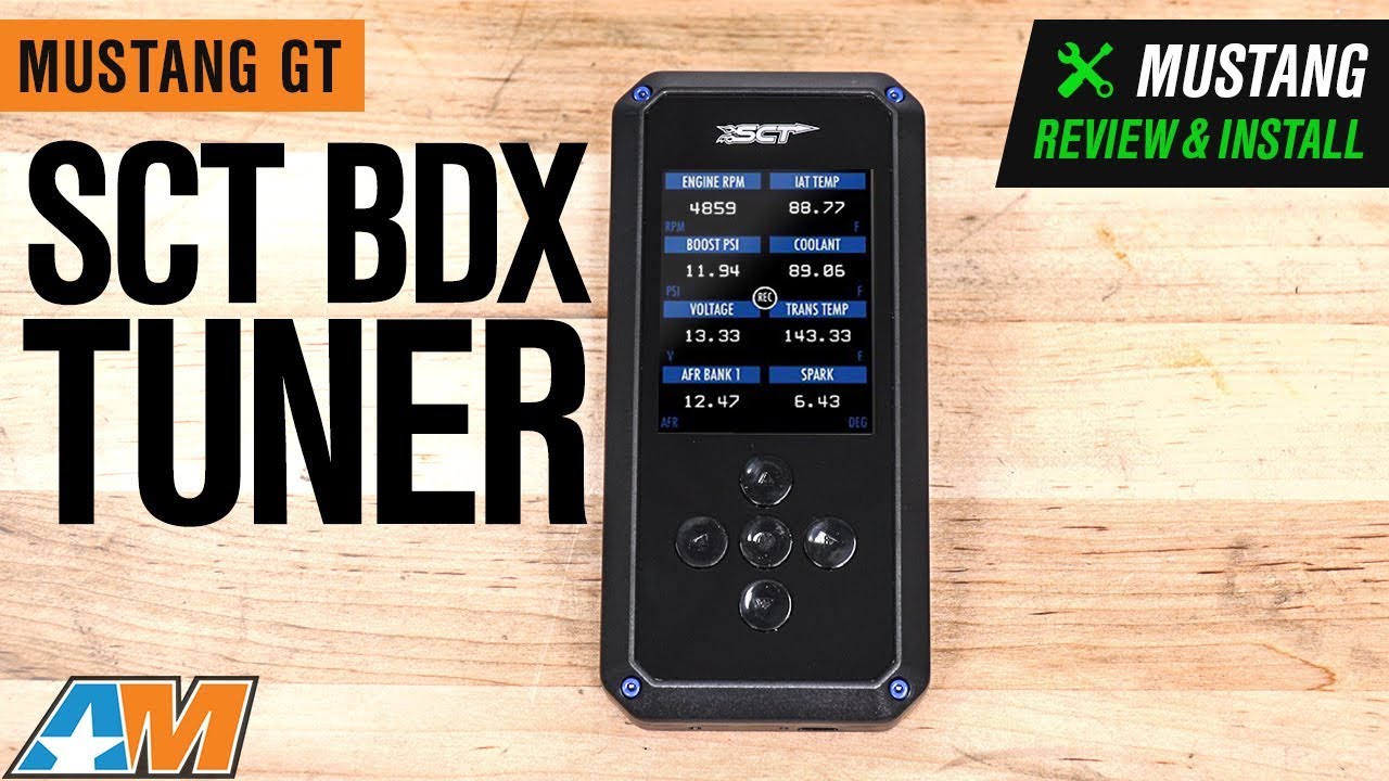 2015-2019 Mustang GT SCT BDX Tuner Review & Install