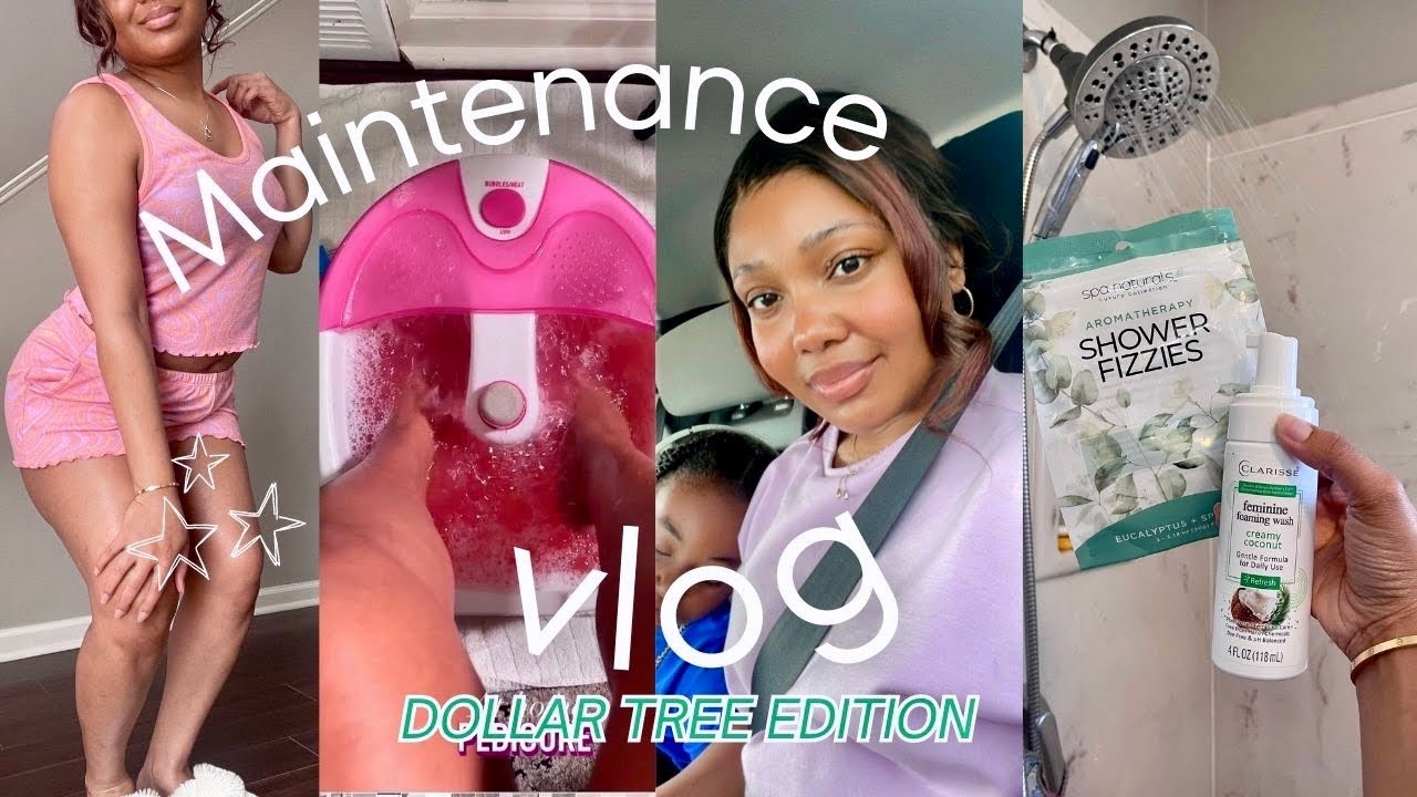 Maintenance Week | At Home Pedicure + Affordable Shower Routine + First Massage + Lazy Hairstyle