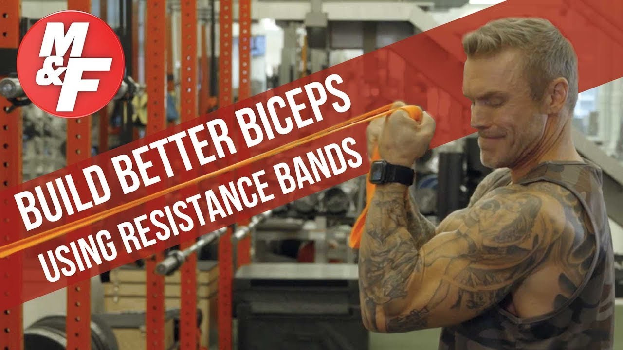 James Grage's Home Workout: Use Bands for Big Biceps