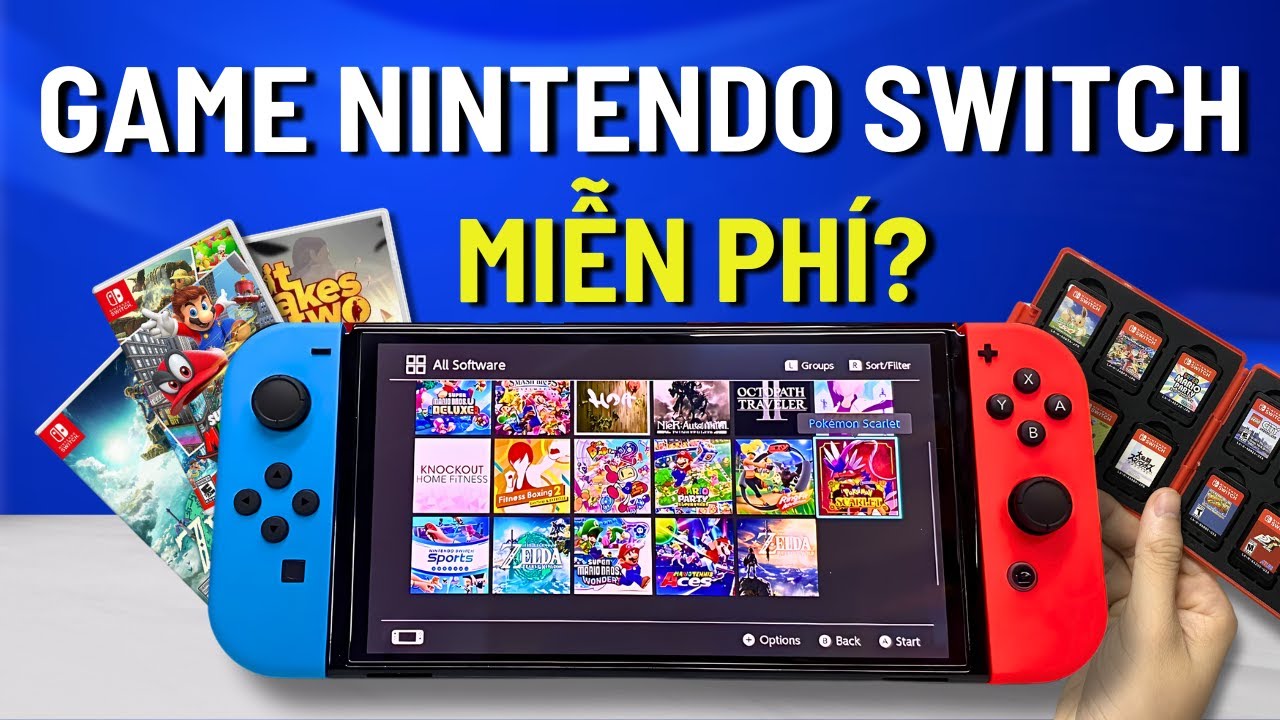 Hướng Dẫn C&agrave;i Game Cho M&aacute;y Nintendo Switch Modchip Miễn Ph&iacute;