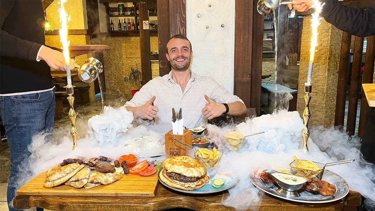 ОН ПРОДАЕТ 5 КГ МЯСА ВСЕГО ЗА 30 ЕВРО! Самый дешевый ресторан в Европе