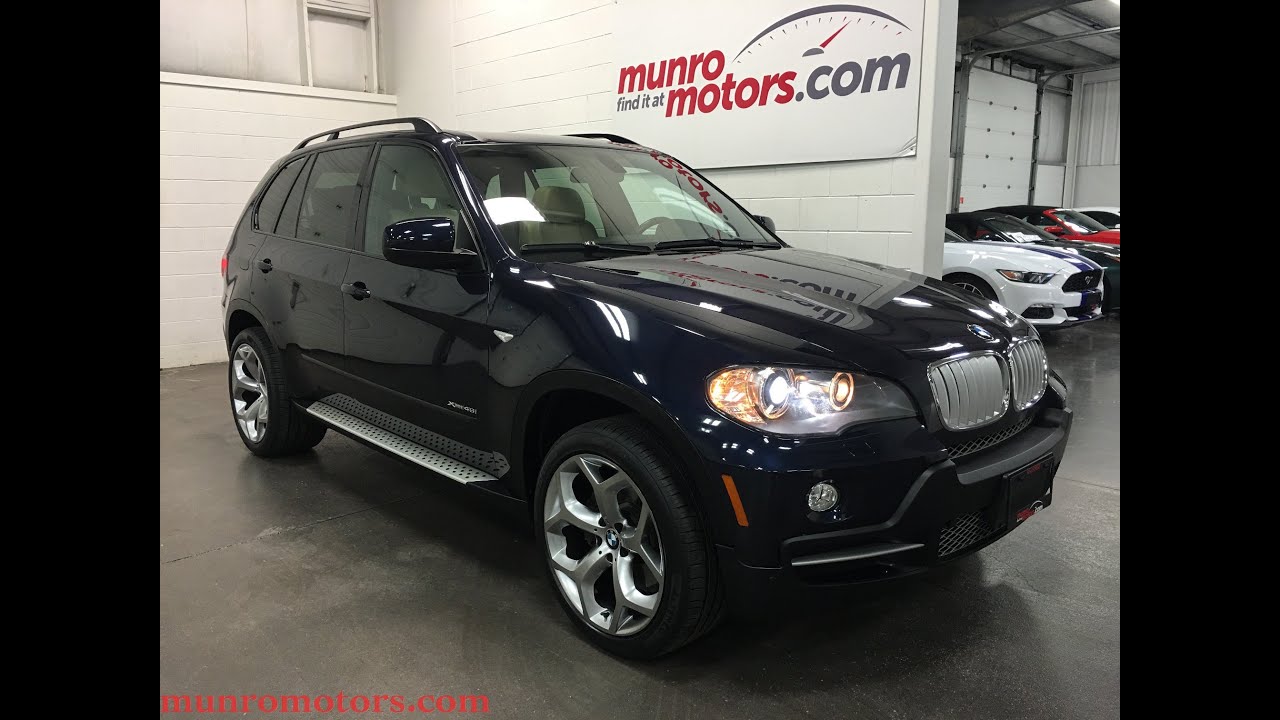 BMW X5 xDrive 48i 2009 года выпуска, продано, навигационная система DVD, HUD, 20-дюймовый панорам...