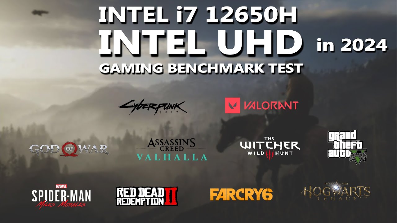 Intel UHD Graphics Gaming Benchmark Test in 2024 | Intel i7 12650H Gaming Test | Acer Nitro 5 |