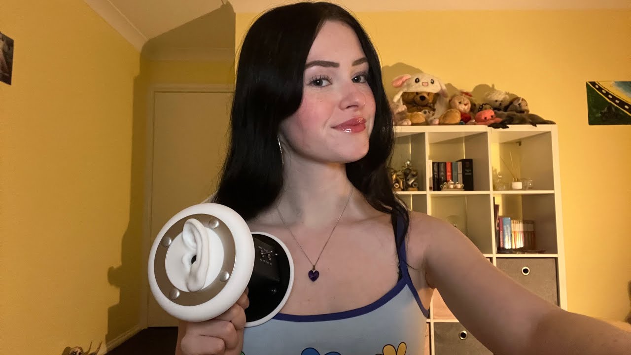 ASMR ear to ear heartbeat sounds (3dio)🫀💙