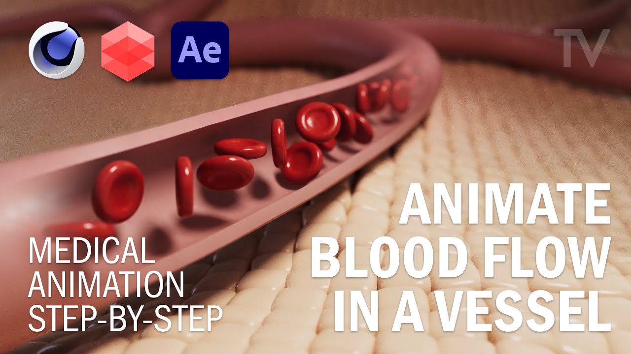 Cinema 4D Tutorial: Animating Blood Cells in a Blood Vessel: Start to Finish
