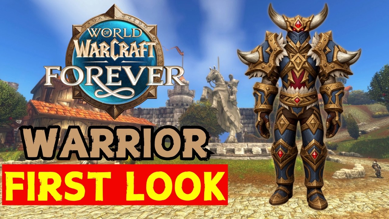 Первый взгляд: новые изменения ВОИНА в WoW Forever (Classic+) просто ПОТРЯСАЮЩИЕ