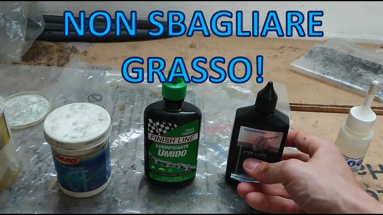 Lubrificanti indispensabili: quali olii e grassi, e come usarli.