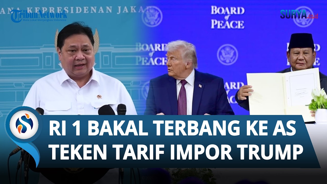 Presiden Prabowo Bakal ke AS, Teken Kesepakatan Tarif Trump & Hadiri Rapat Perdana BoP