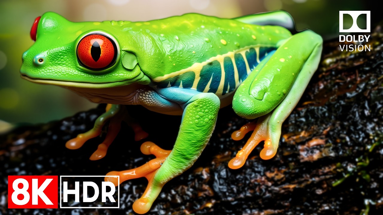 Amazing Wildlife in Stunning 8K HDR 120FPS – Dolby Vision Ultra HD