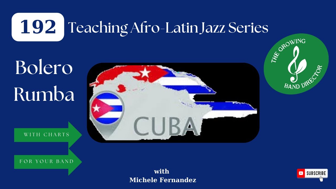 192 Bolero/Rumba Teaching Afro-Latin Jazz Series
