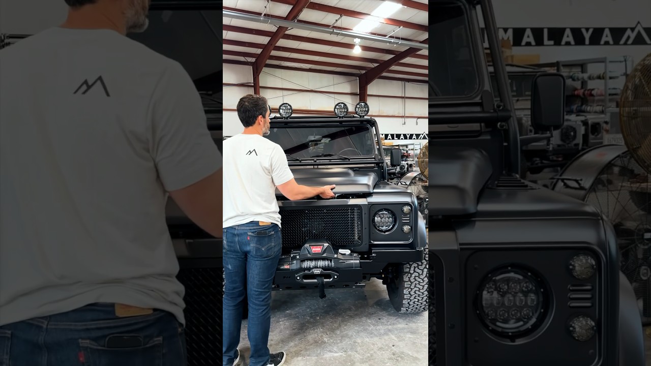 When you thought it was just a regular Land Rover&hellip; but it&rsquo;s a 650HP Custom Defender 110 by HIMALAYA
