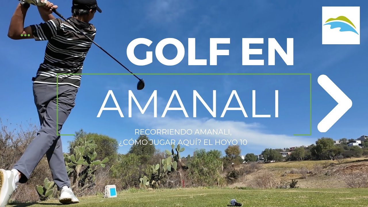 ⛳️ Golf para todos en Amanali ⛳️ Recorriendo el club y ganándole al Pro #golf #amanali #deporte