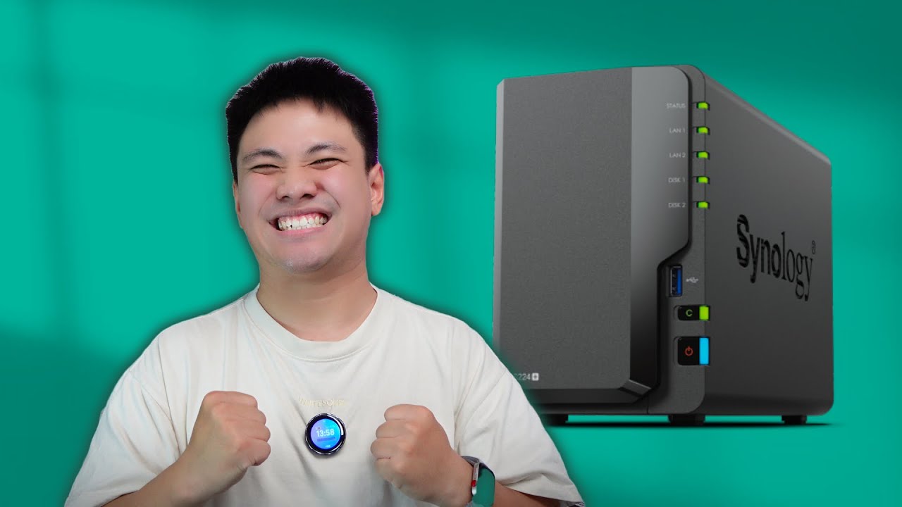 Làm MEDIA mà có cái này quá đã! Bộ NAS đầu tiên của mình! Synology DiskStation DS224+