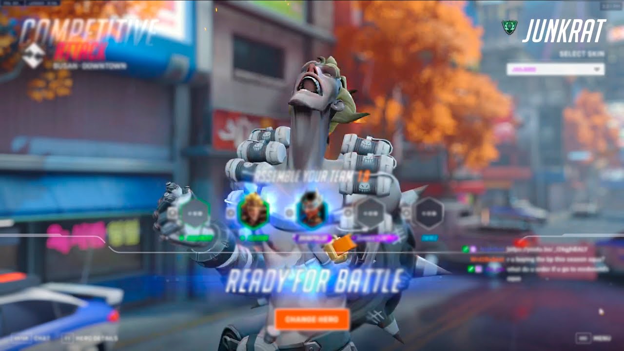 WHAT 3617+ HOURS OF JUNKRAT LOOKS LIKE - AQUAMARINE - OVERWATCH 2 SEASON 14