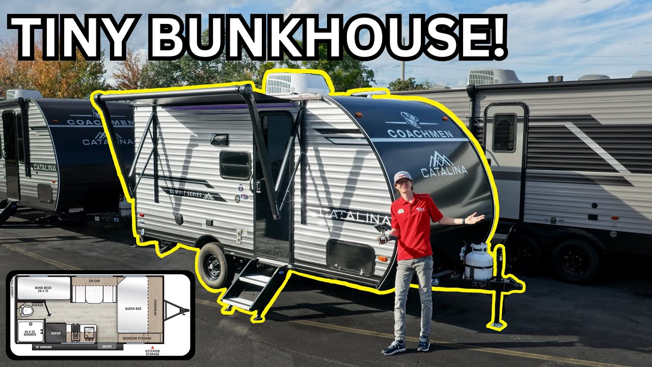 2026 Coachmen Catalina 164BHX | Under 3,200 lbs Bunkhouse (Full Walkthrough)