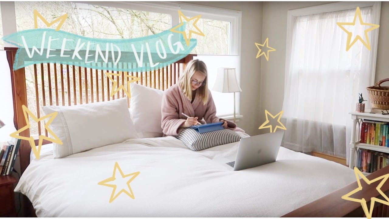 COZY WEEKEND VLOG || Friends, Farmer's Markets, Food