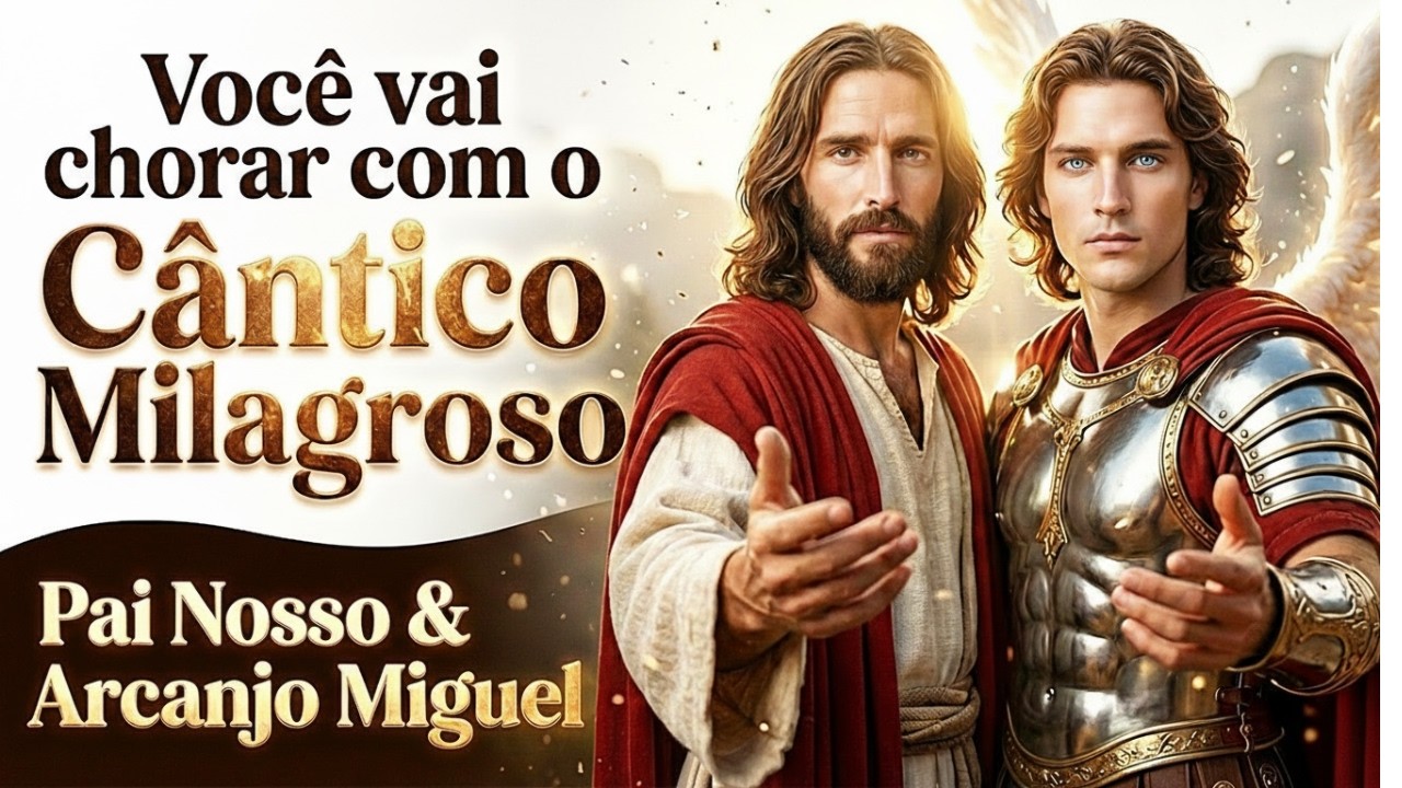 Chorei Demais ao Ouvir Este Cântico do Pai Nosso e Arcanjo Miguel ✨ Ore comigo