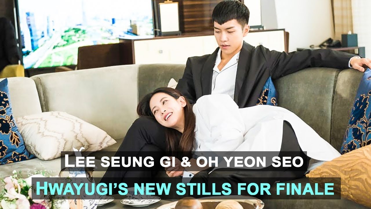 Lee Seung Gi & Oh Yeon Seo new stills for 'Hwayugi's finale