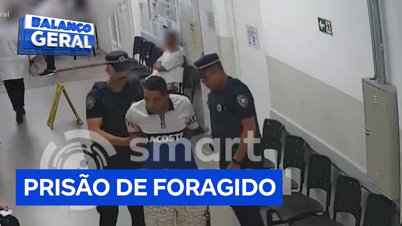 Smart Sampa identifica foragido da Justiça e leva à prisão em unidade de saúde de SP