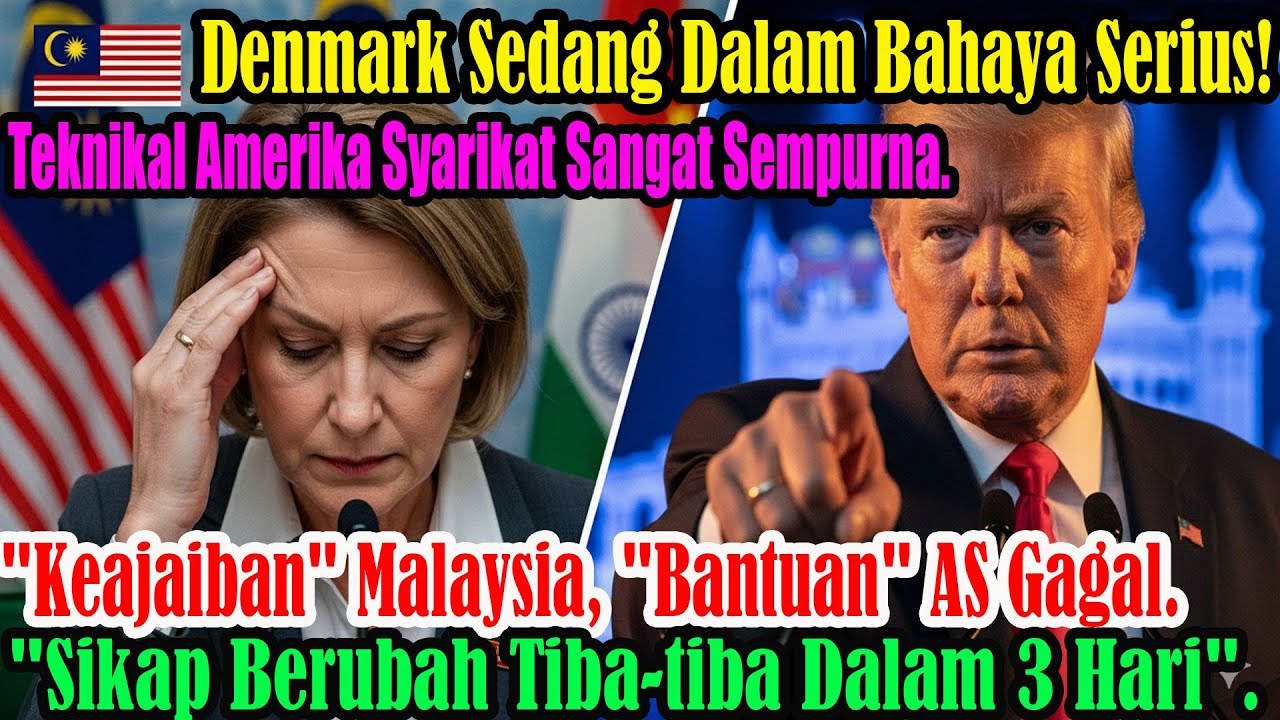 Denmark: “Kini hanya Malaysia!” — Berpaling dari AS pilih Malaysia. AS & China: “Tak dipercayai!”!!!